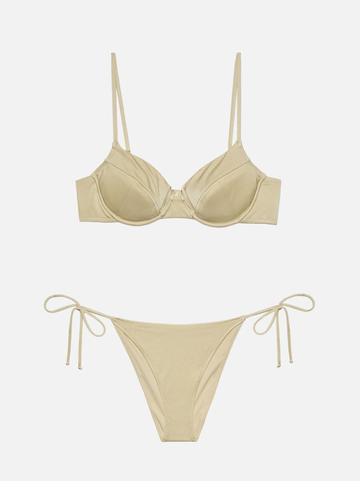 Bea Virgo Gold-Bralette-Bikini