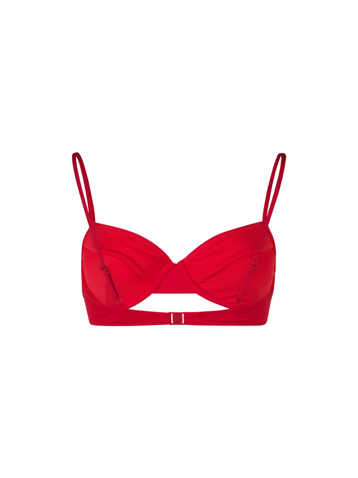 Red Bea bralette underwired bikini - MC2 Saint Barth