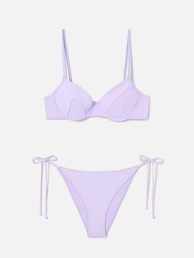 Bikini bralette con aro Bea Virgo lilac 