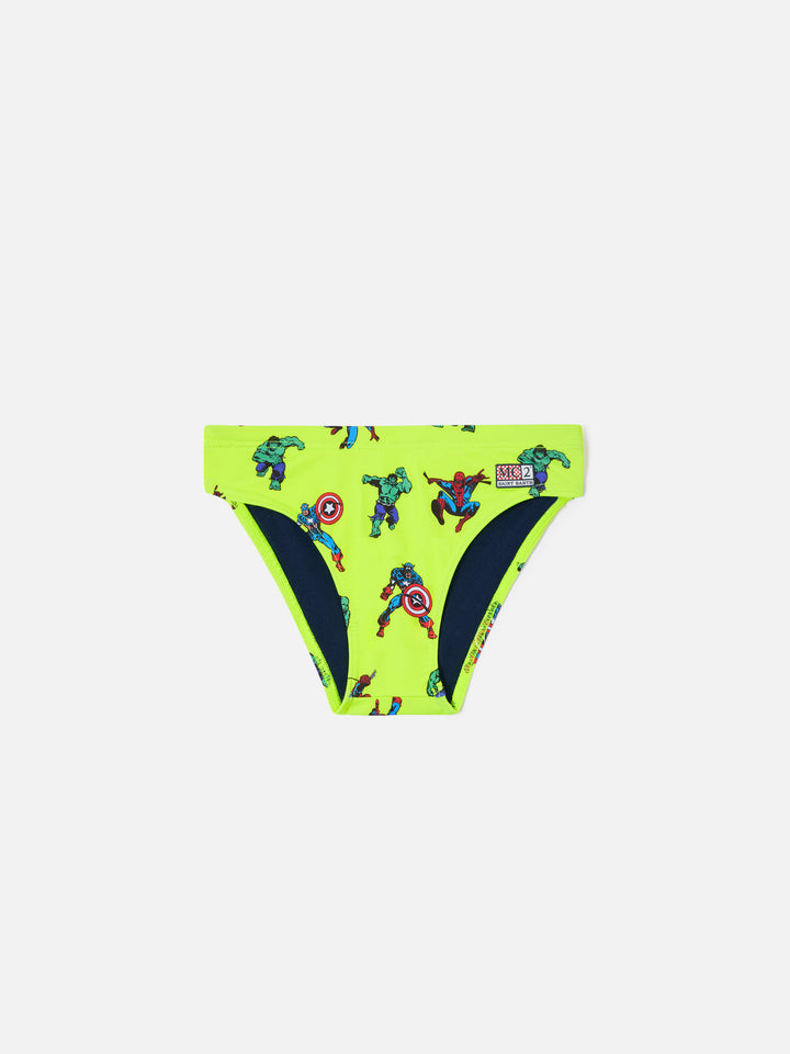 Slip mare Billy con stampa Marvel all-over supereroi | Special Edition