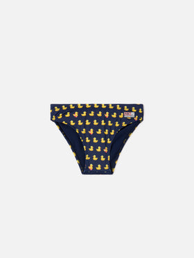 Slip mare Billy con stampa Ducky all-over