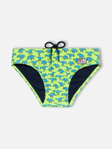 Slip mare bambino Billy con stampa dinosauri