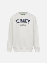 Boy sweatshirt Bobby with St. Barth sport club print