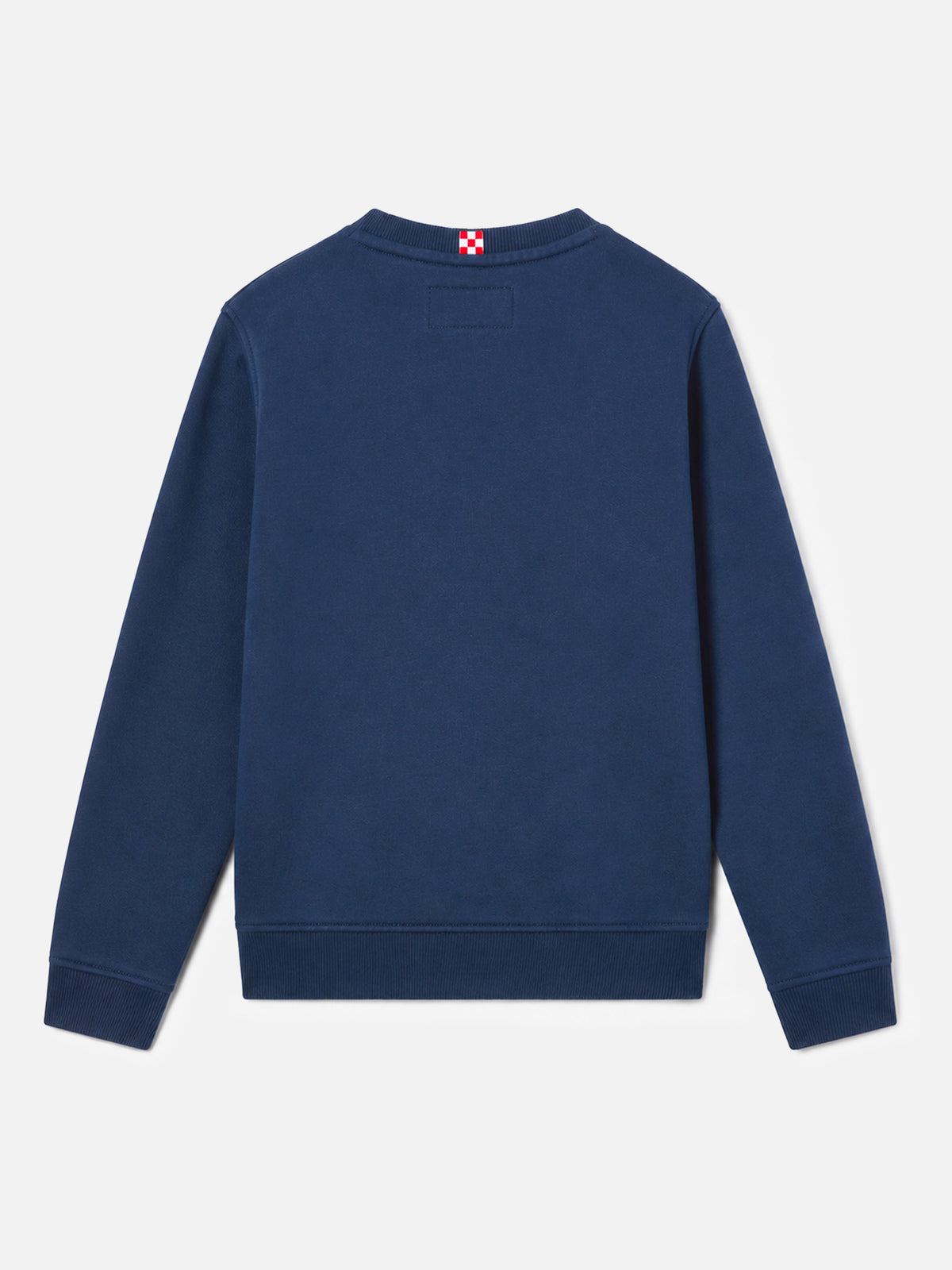 Felpa Bobby blu navy con ricamo Sport Club