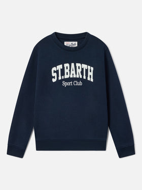 Jungen-Sweatshirt Bobby mit St. Barth Sport Club-Print 