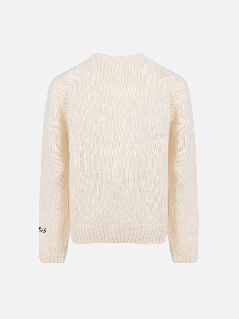 Boy sweater Bombardino with St. Moritz embroidery | ST. MORITZ TOP OF THE WORLD SPECIAL EDITION