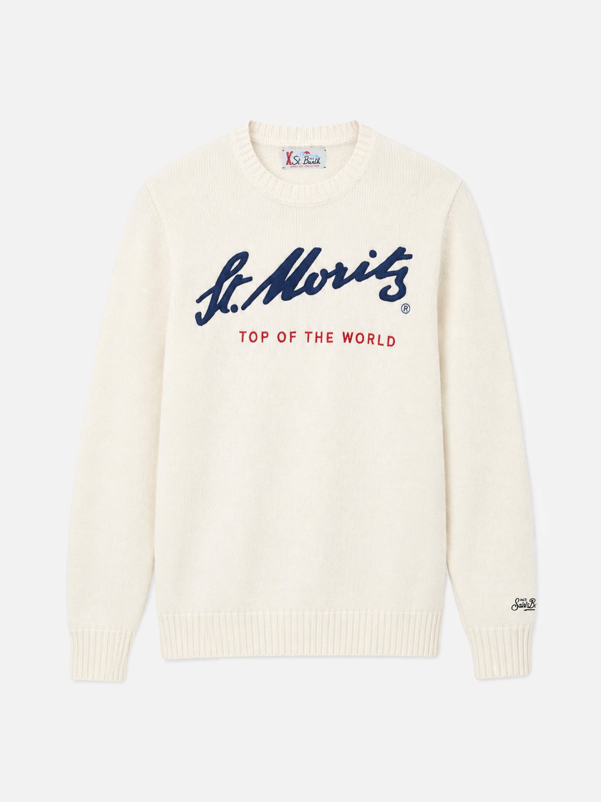 Maglia Bombardino in cotone ricamo St. Moritz | Special Edition