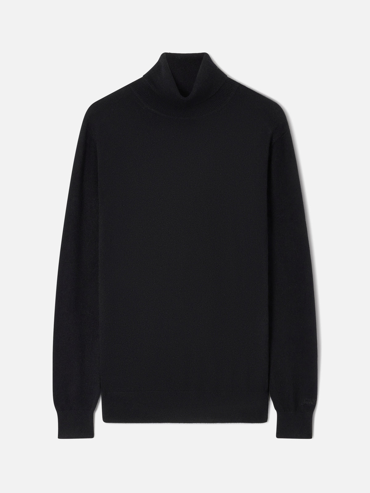 Black Bond cashmere turtleneck