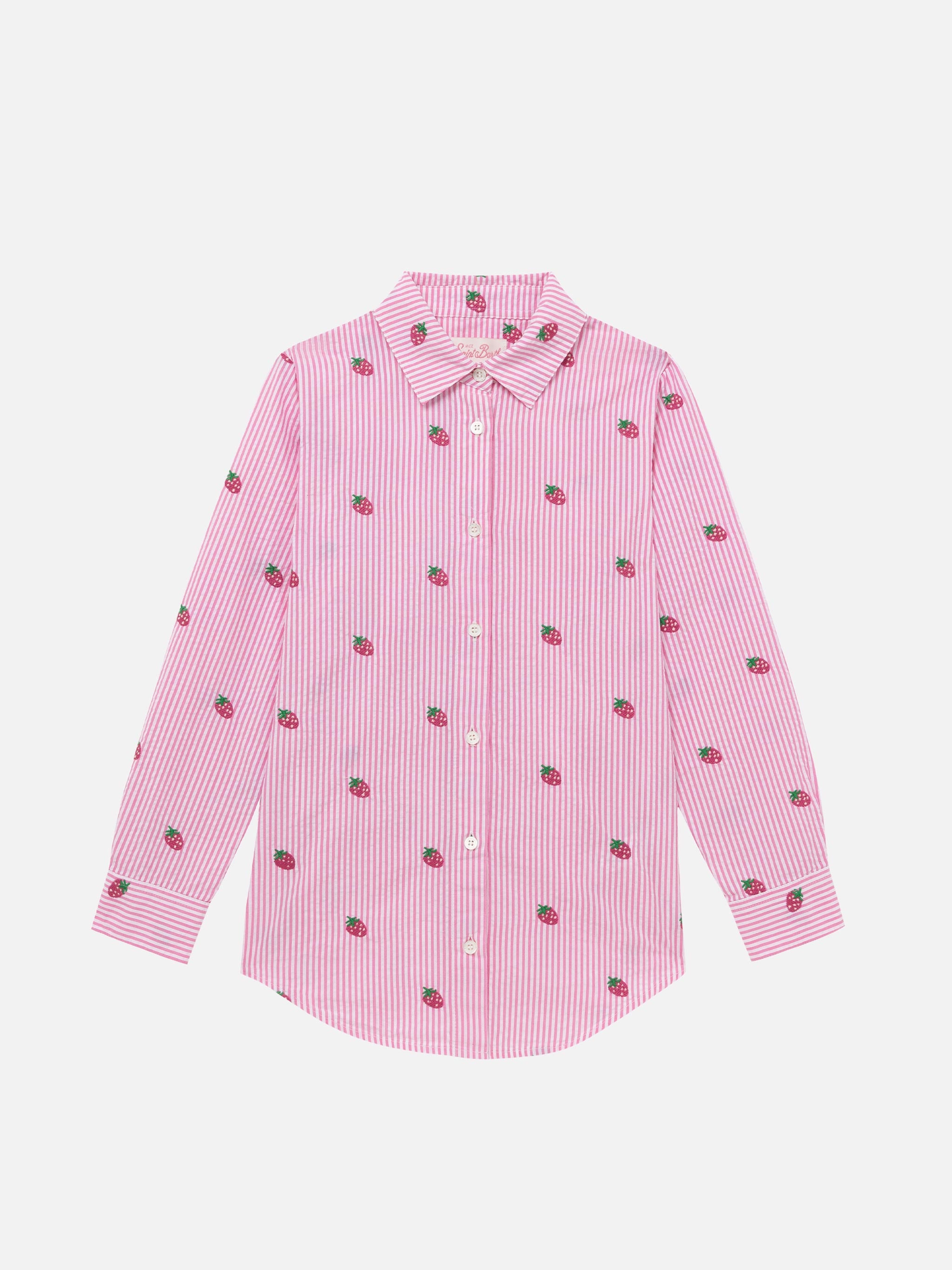Abito bimba rosa con ricamo - Prénatal Abito bimba rosa con ricamo - Prénatal