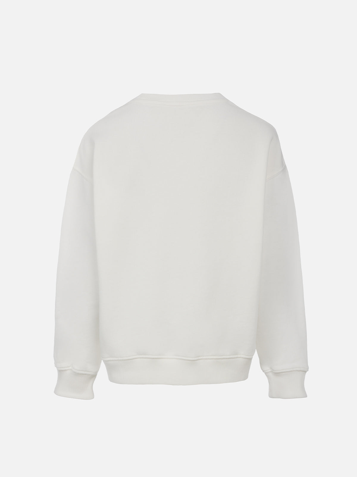 Girl sweatshirt Briony with multicolor Saint Barth terry patch - MC2 Saint Barth