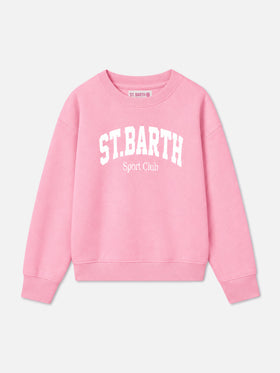 Mädchen-Sweatshirt Briony mit Saint Barth-Print 