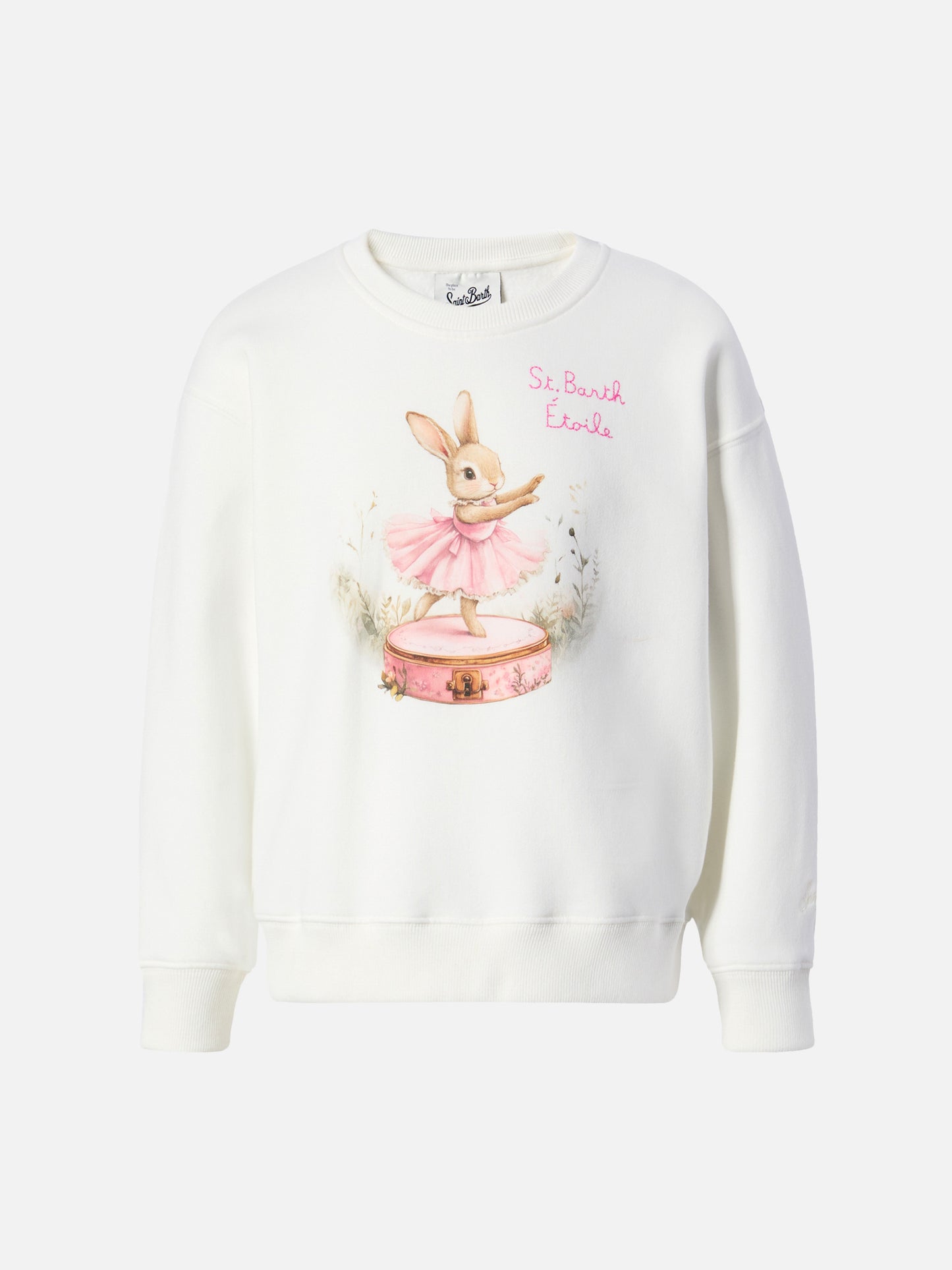 Briony crewneck sweatshirt with bunny print