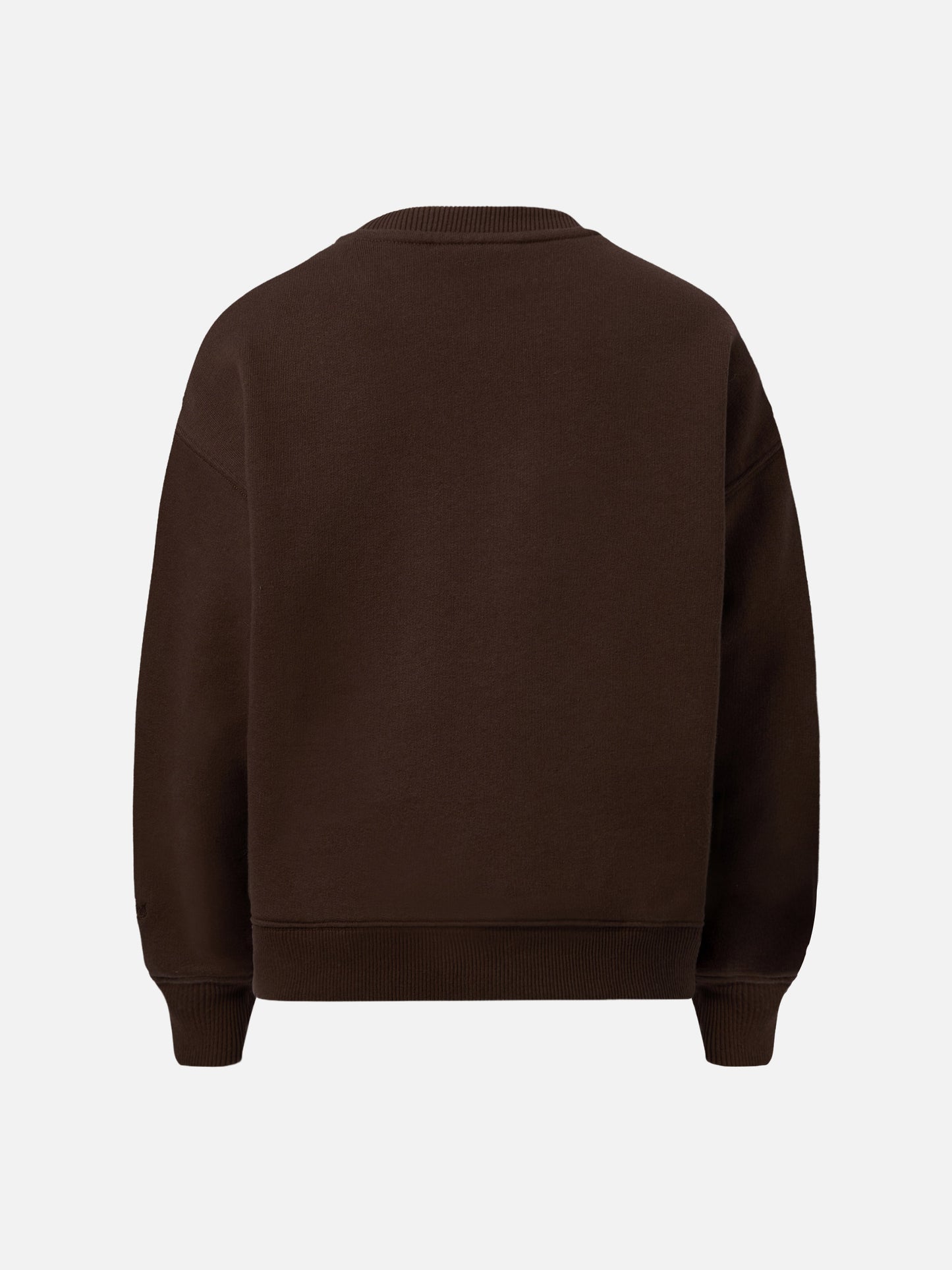 Briony-Sweatshirt mit Rundhalsausschnitt und Trudi-Bären-Frottee-Aufnäher | TRUDI SONDEREDITION