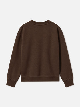 Briony Rundhals-Sweatshirt mit Trudi-Bärenfrottee-Patch | TRUDI SPECIAL EDITION 