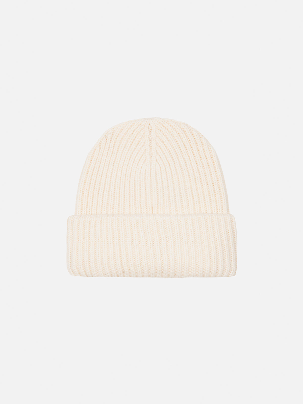 White Berry ribbed knit beanie for kid with Saint Barth patch - MC2 Saint Barth