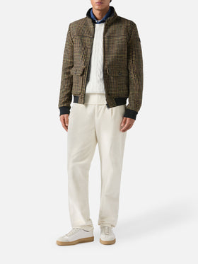 Giacca termica Byron con stampa pied de poule