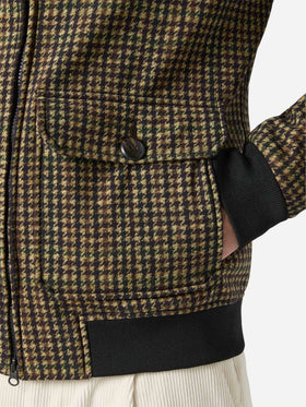 Giacca termica Byron con stampa pied de poule