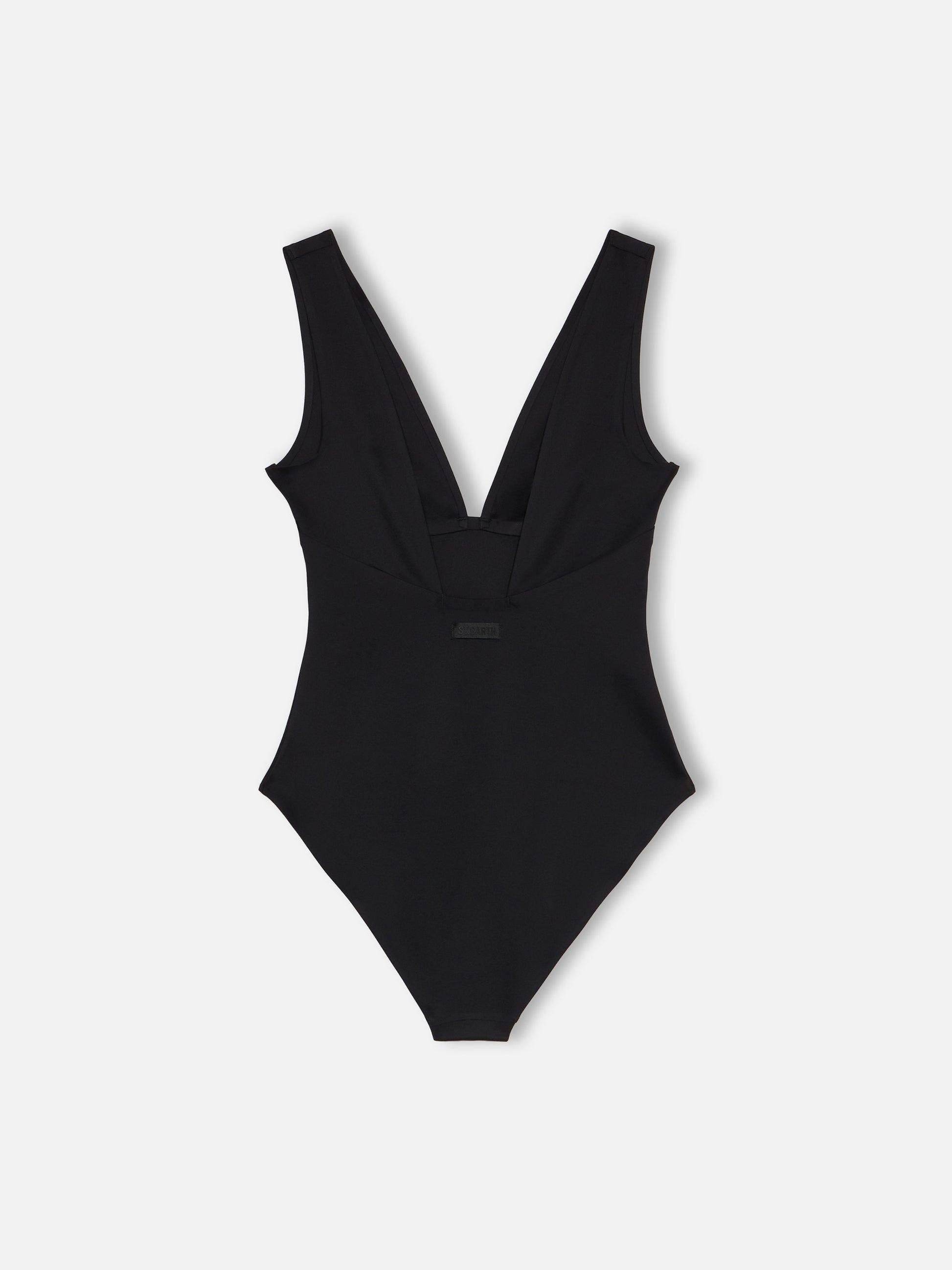 Calliope black heat-sealed one-piece swimsuit - MC2 Saint Barth