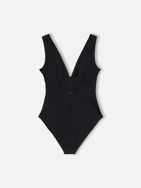 Calliope black heat-sealed one-piece swimsuit - MC2 Saint Barth