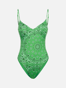 Costume intero da donna con stampa bandana