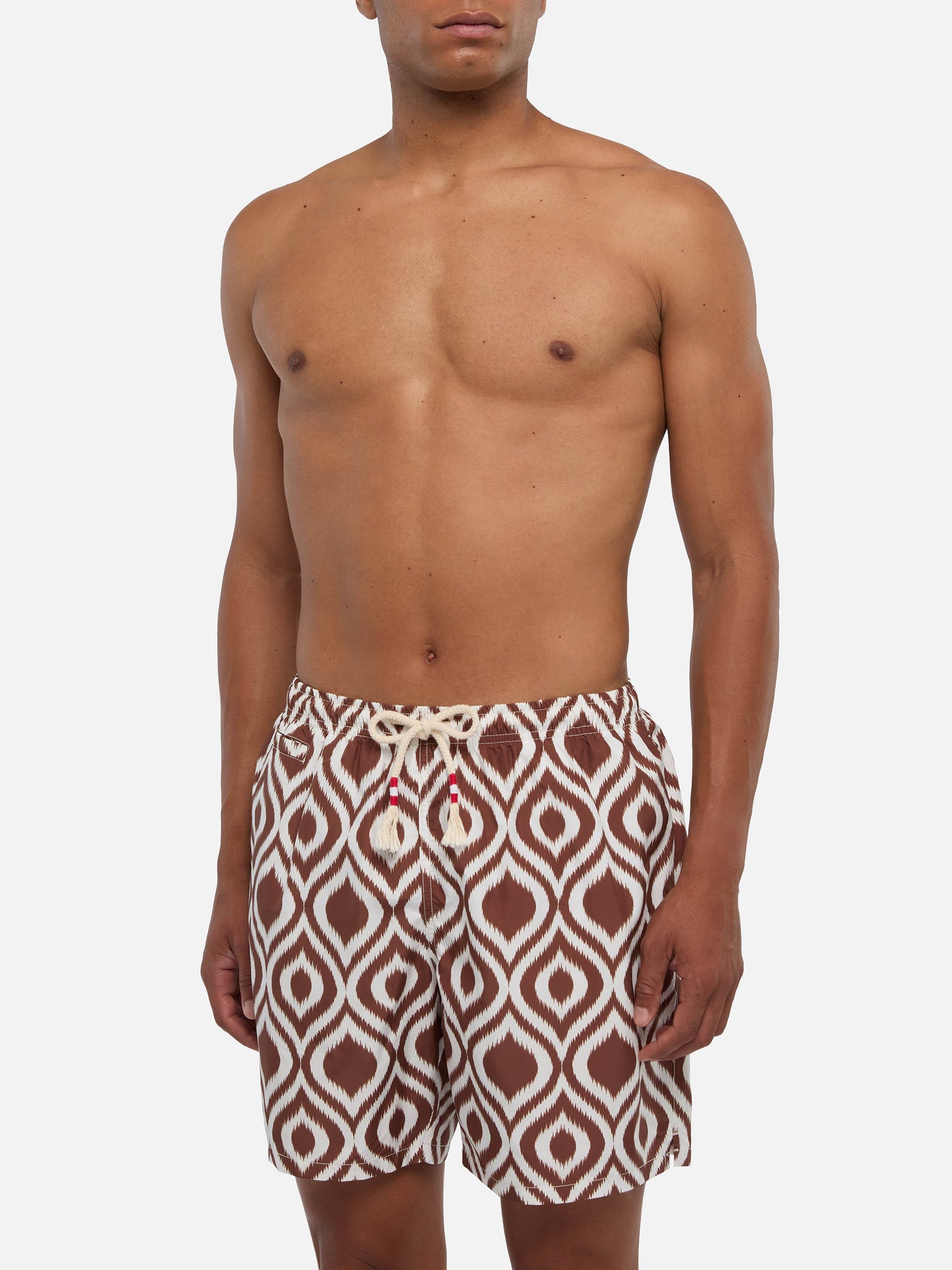 Man swim shorts with pattern
