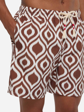 Man swim shorts with pattern
