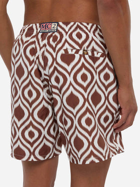 Man swim shorts with pattern