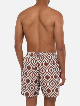 Man swim shorts with pattern