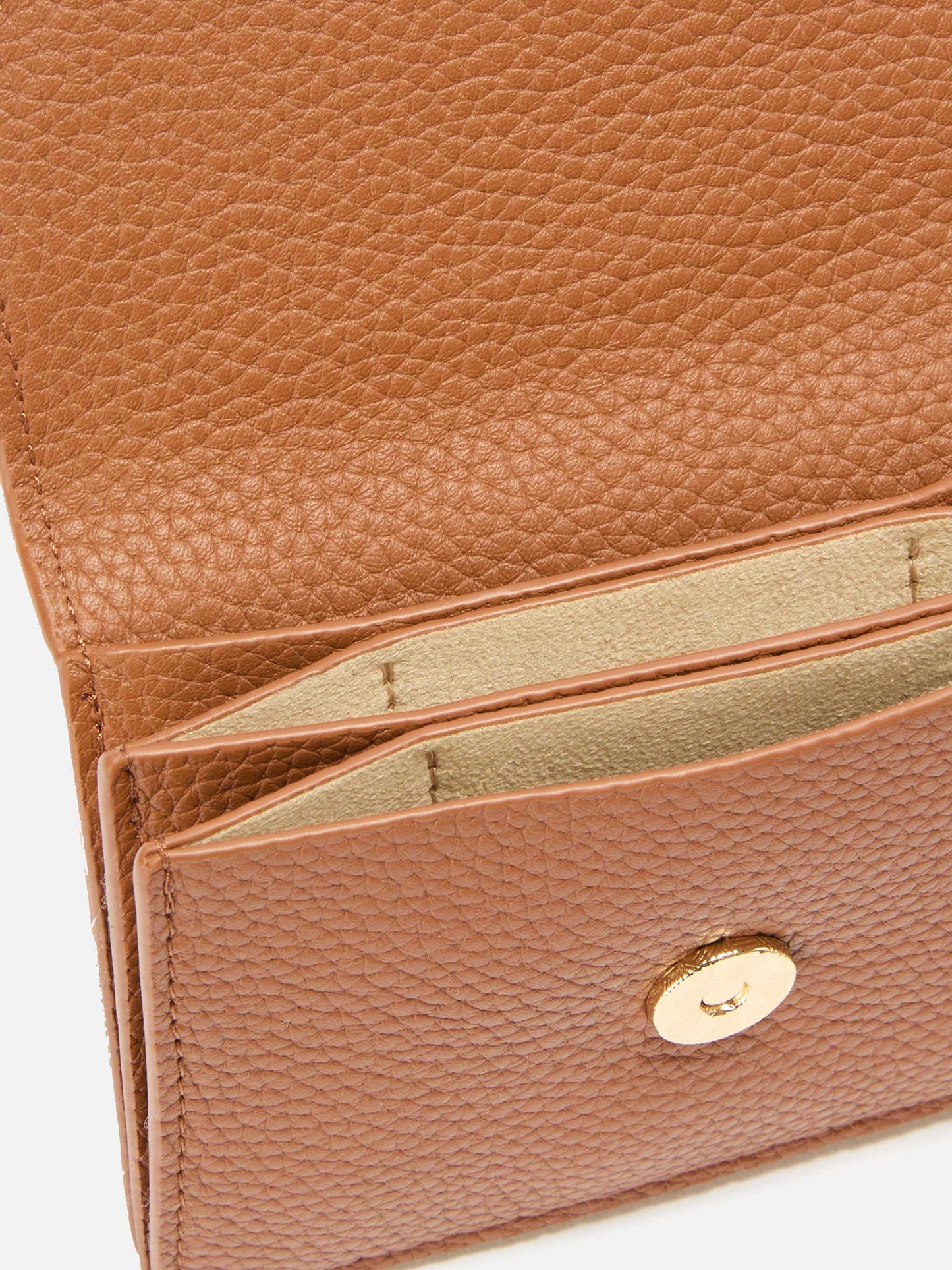 Portacarte Card Holder in pelle martellata cuoio