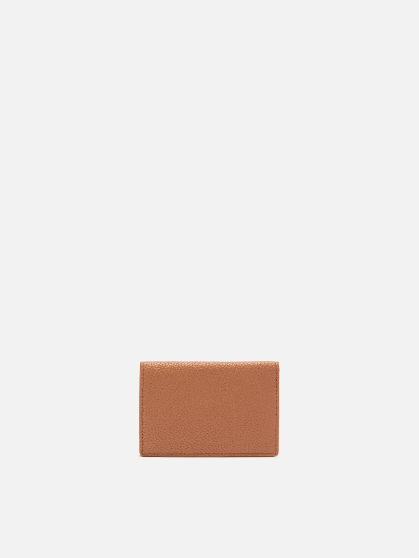 Portacarte Card Holder in pelle martellata cuoio