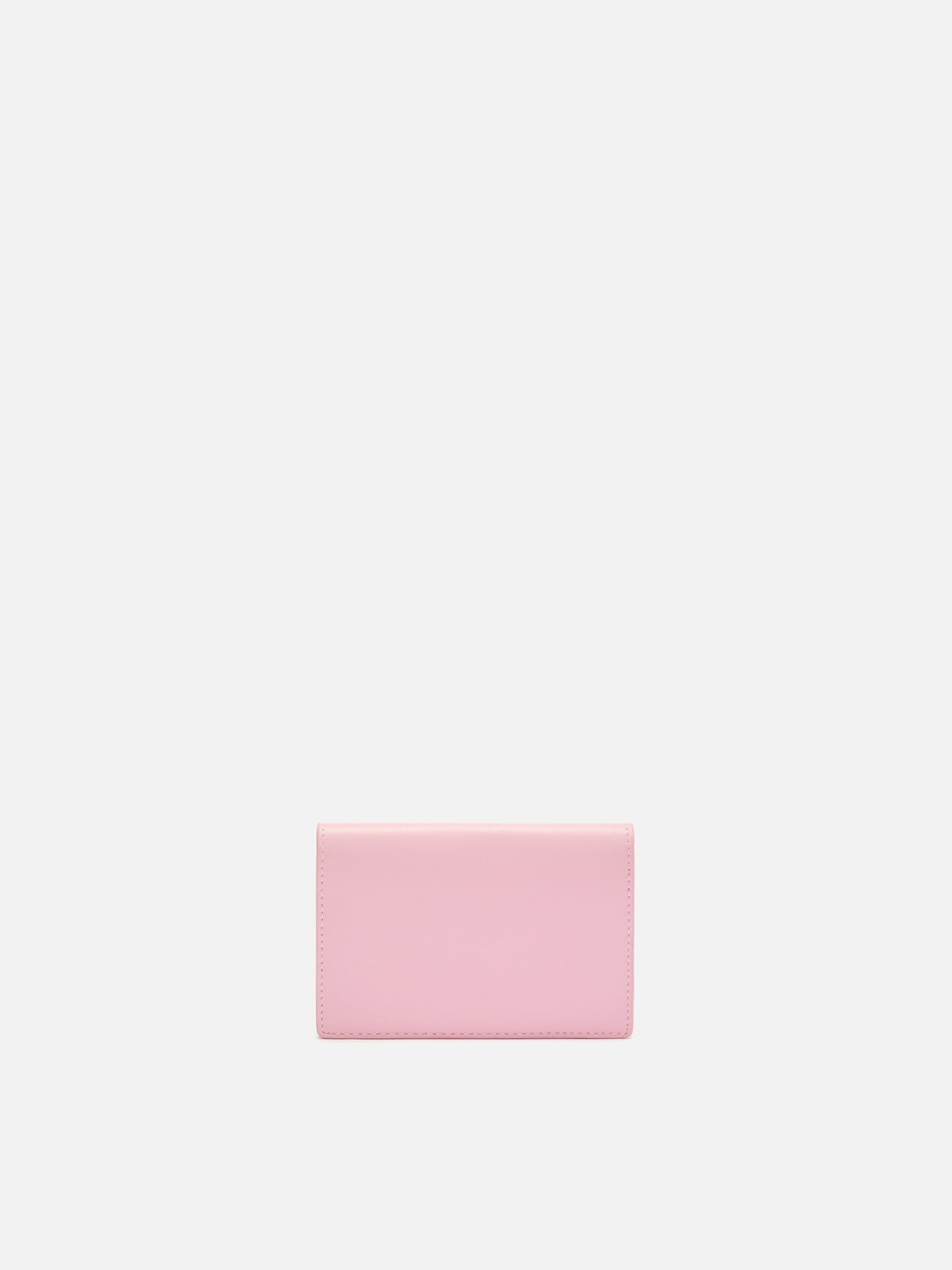 Portacarte Card Holder in pelle rosa