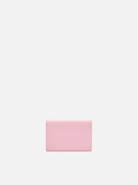 Portacarte Card Holder in pelle rosa