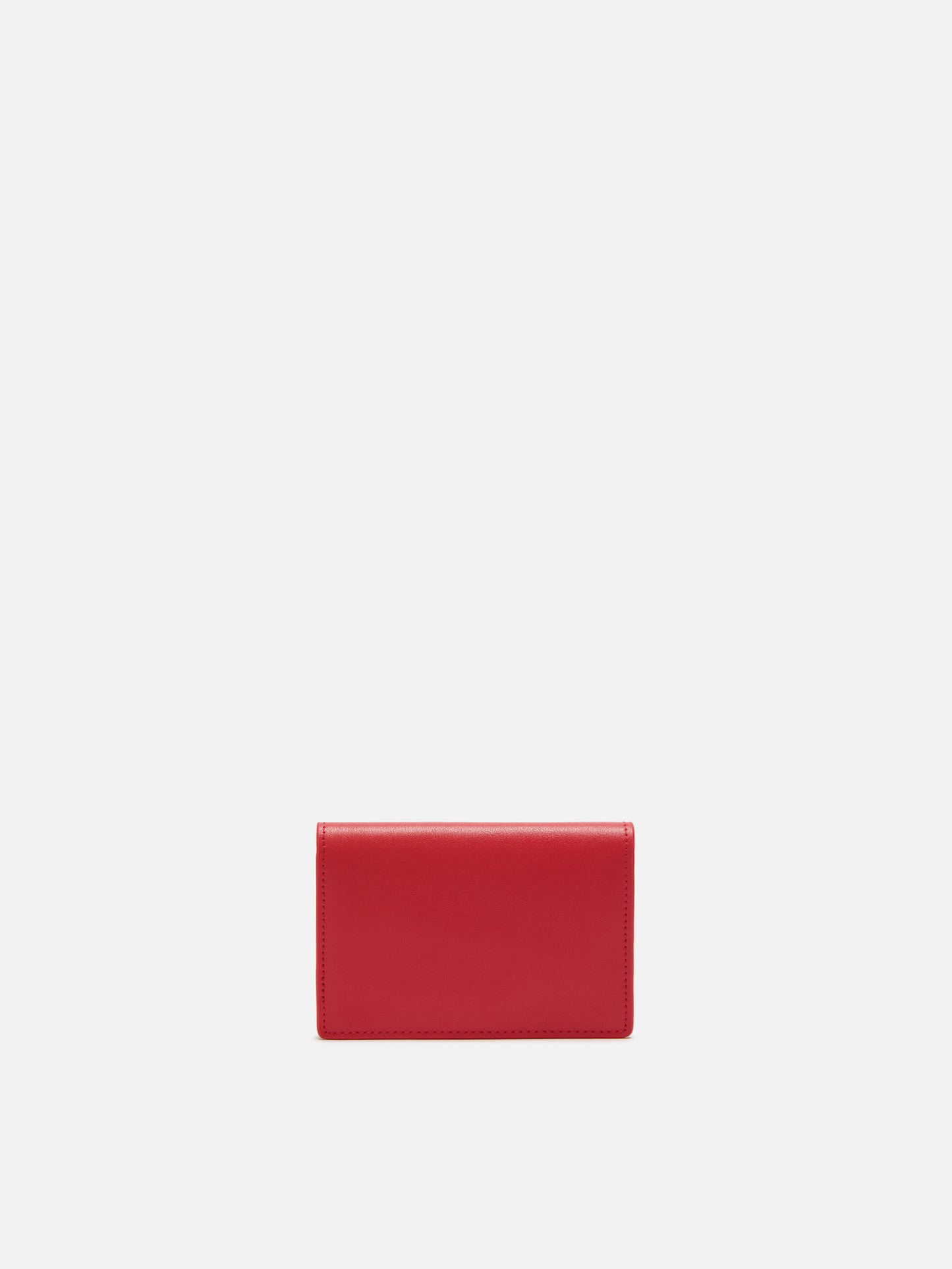 Portacarte Card Holder in pelle rossa