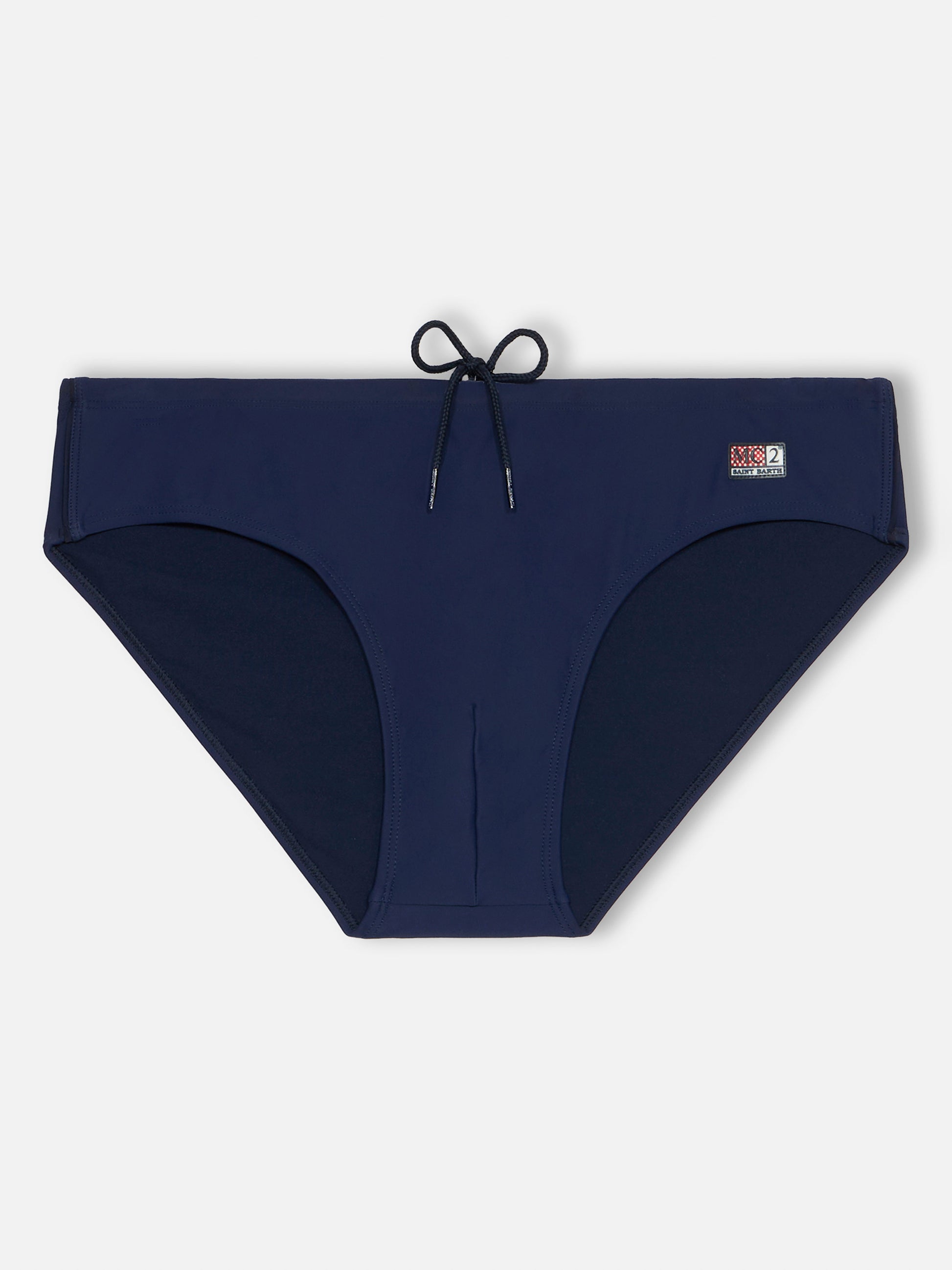 Man navy blue swim briefs Cayo - MC2 Saint Barth