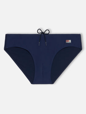Man navy blue swim briefs Cayo - MC2 Saint Barth