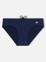 Man navy blue swim briefs Cayo