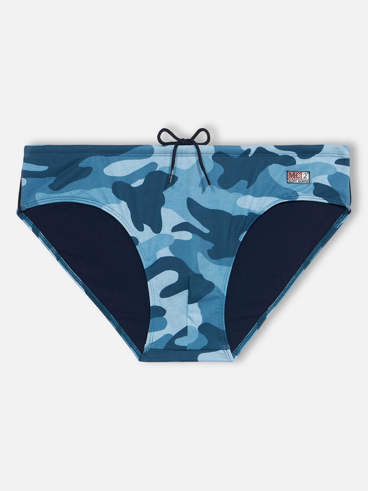 Man denim camouflage swim briefs Cayo - MC2 Saint Barth