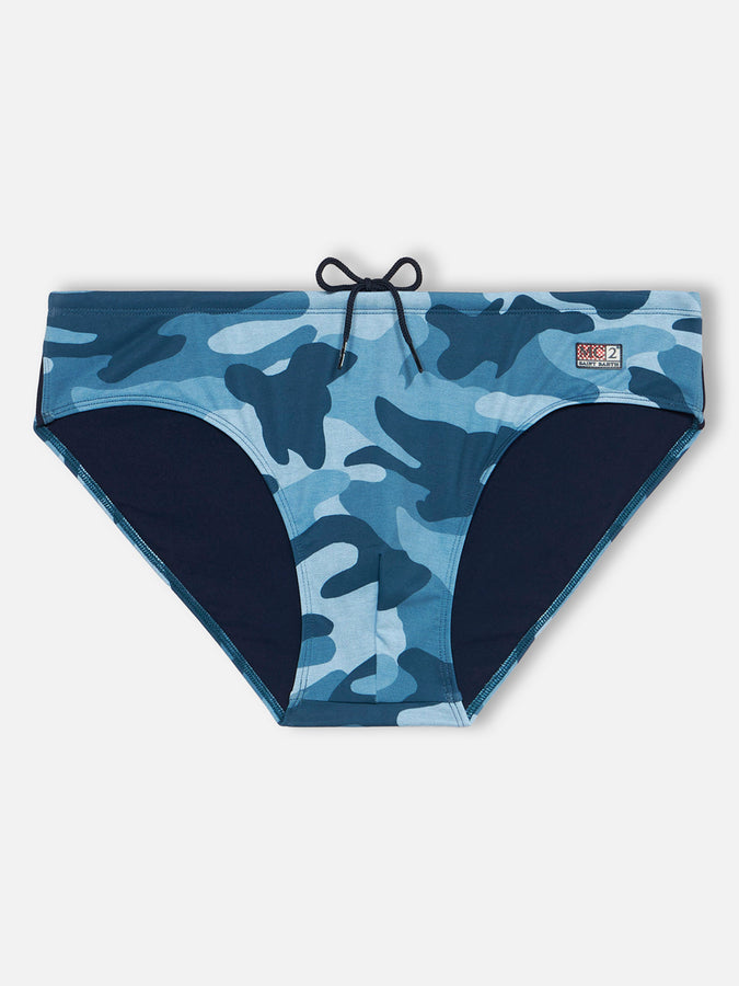 Mc2 Saint Barth Slip mare da uomo in denim mimetico Cayo