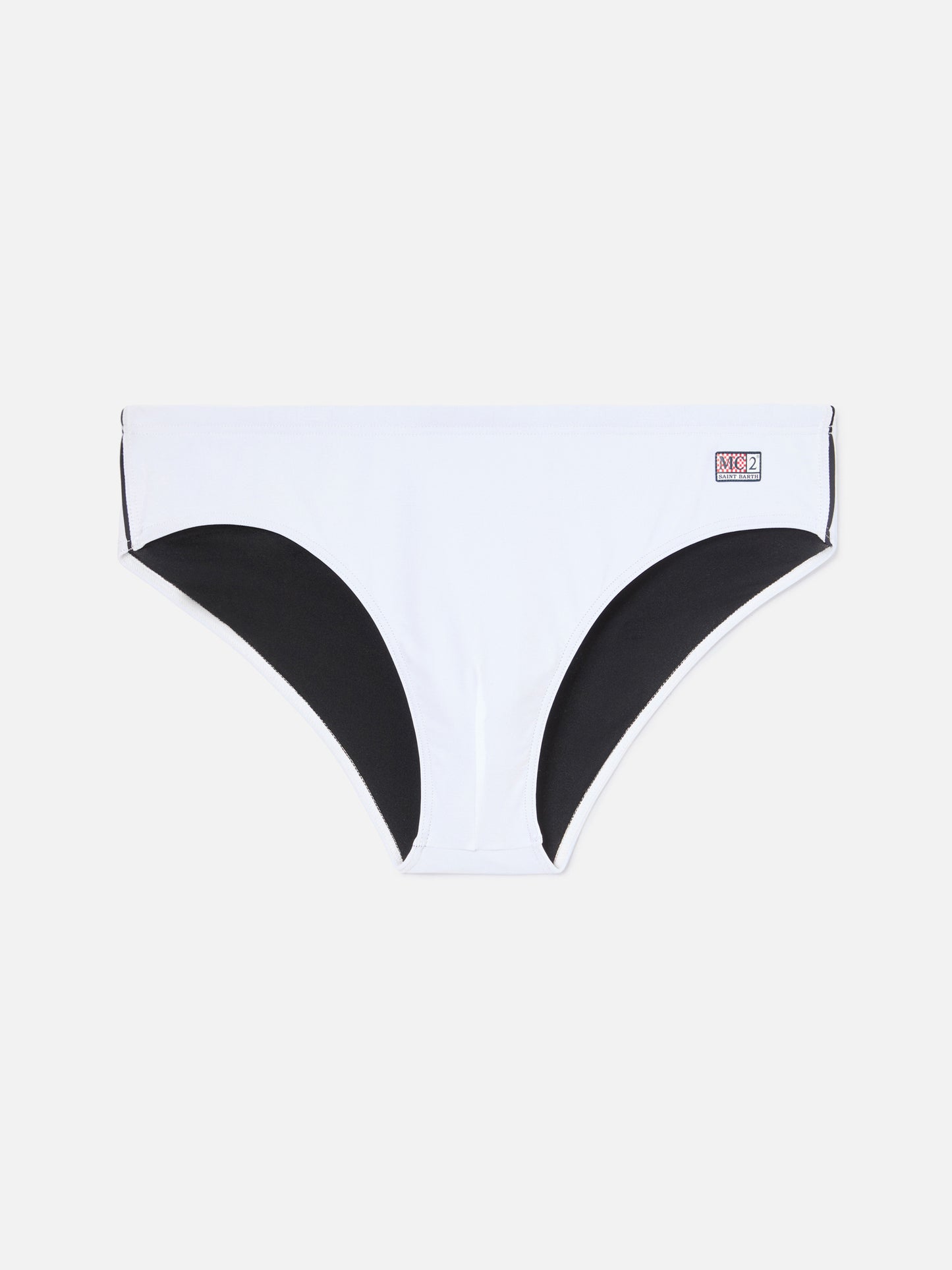 Slip mare Cayo bianco tinta unita
