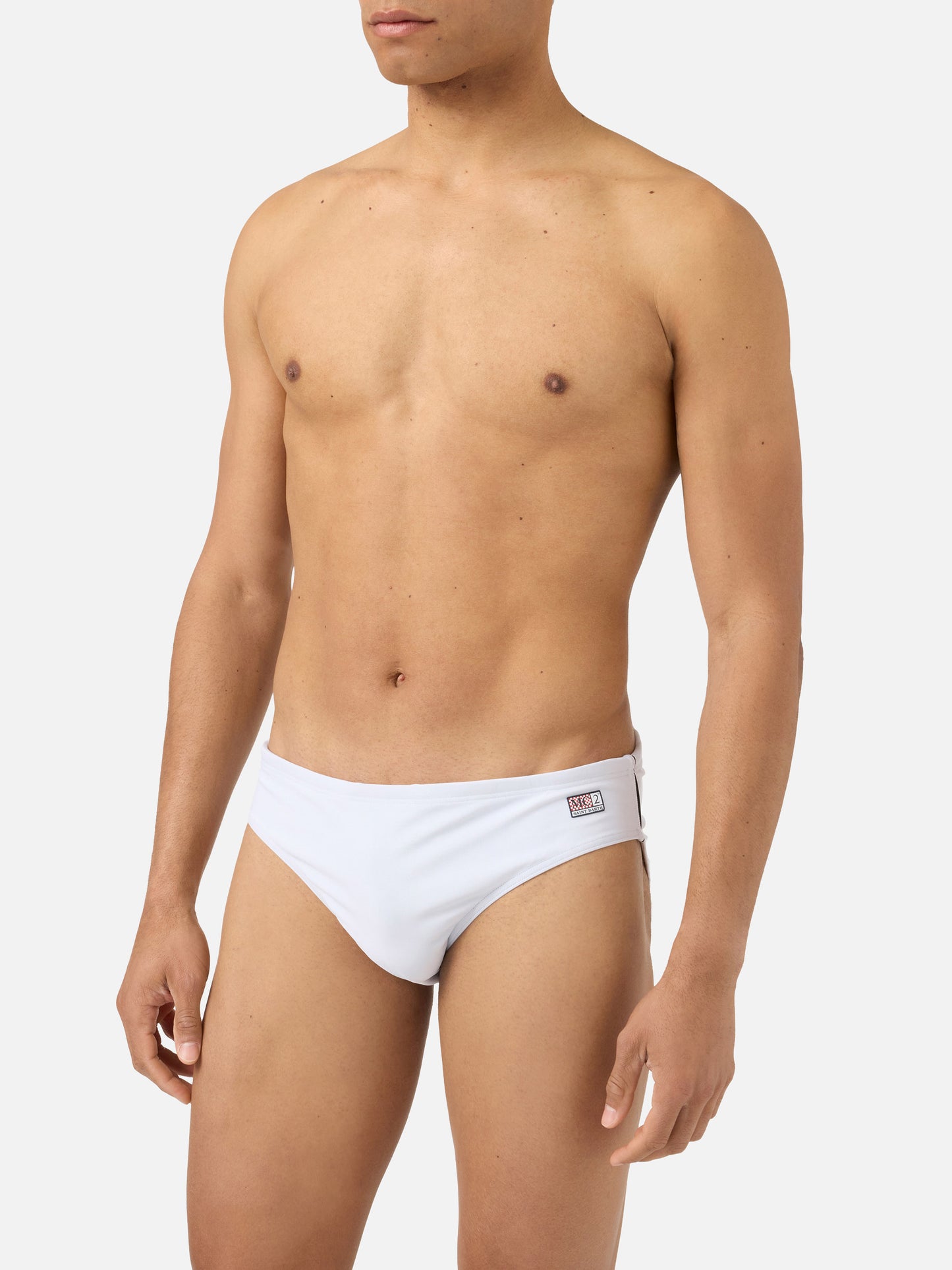 Slip mare Cayo bianco tinta unita