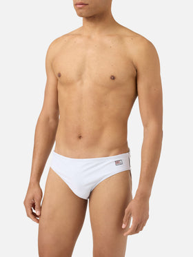 Slip mare Cayo bianco tinta unita