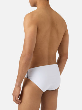 Slip mare Cayo bianco tinta unita