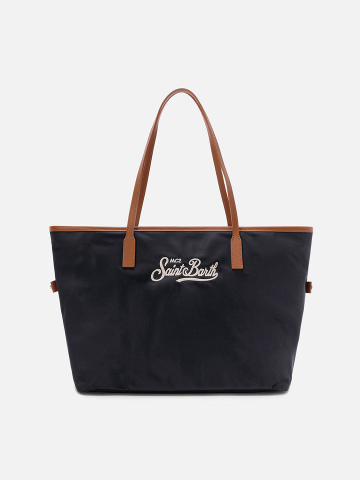 Bolso regular de nailon Black City 