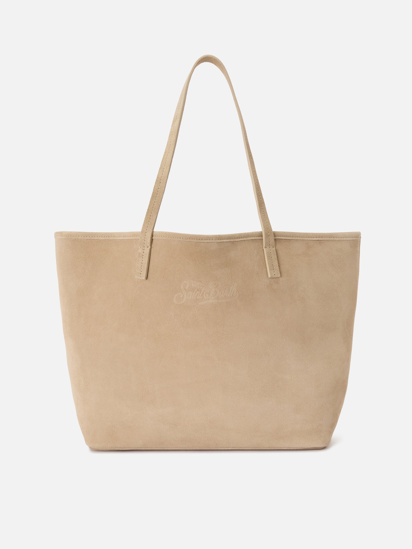Borsa City regular in camoscio beige