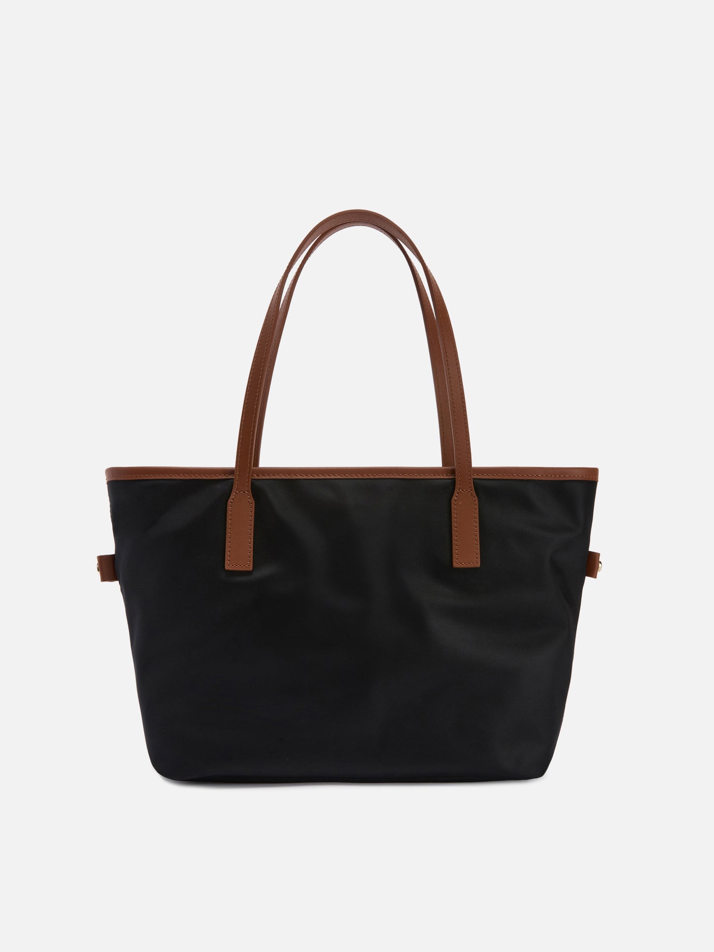 Borsa City medium in nylon nero