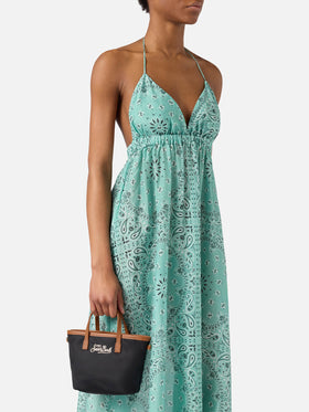 Black City mini nylon bag