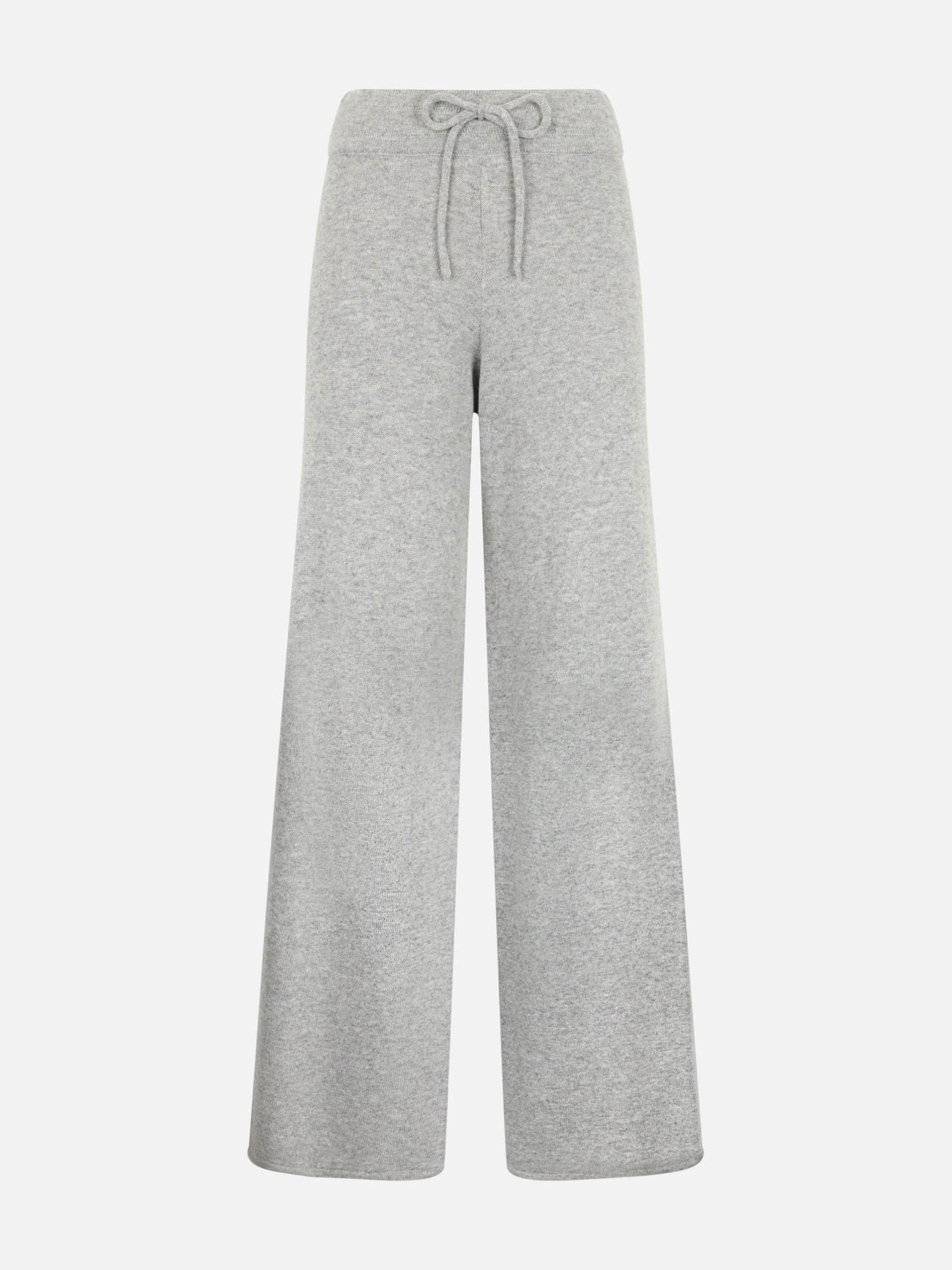Woman mélange grey knit pants Cambon - MC2 Saint Barth