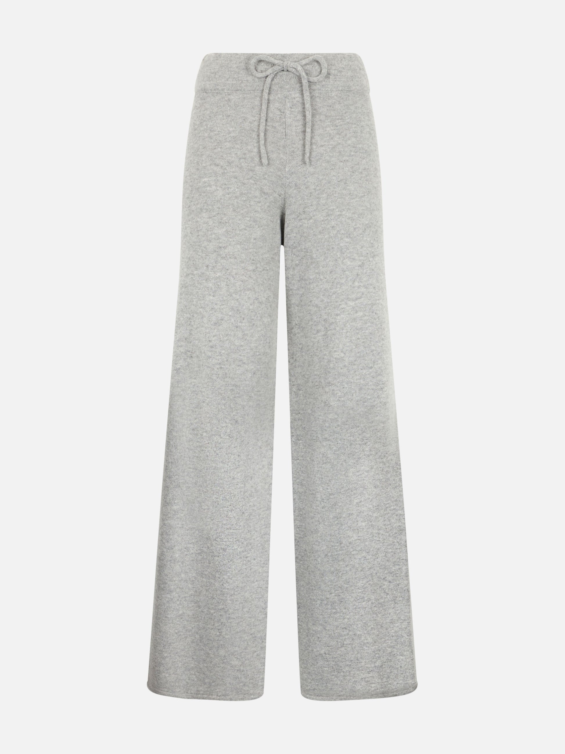 Woman mélange grey knit pants Cambon - MC2 Saint Barth