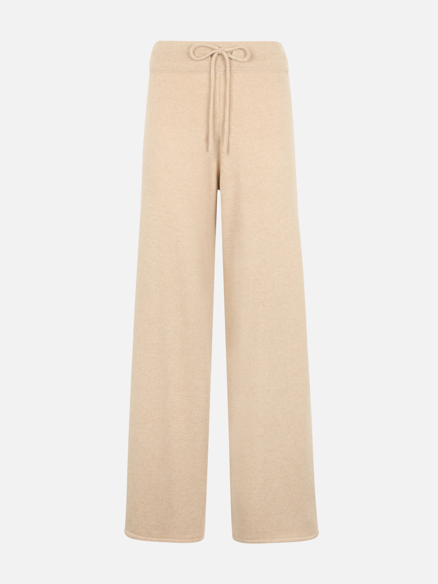 Woman beige cashmere blend knit pants Cambon - MC2 Saint Barth