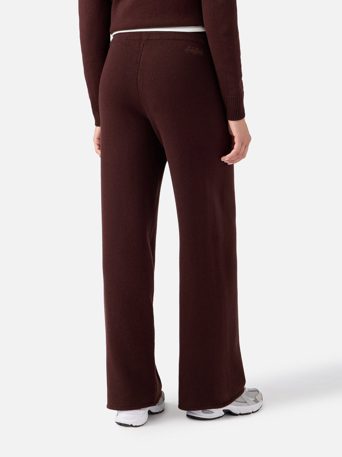 Pantalones de lana Brown Cambon 